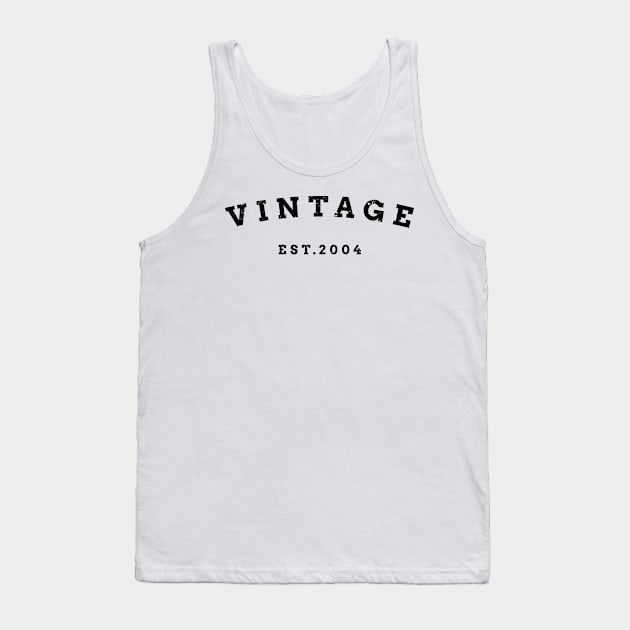 2004 vintage-año-12 000043 Tank Top by KukiStore